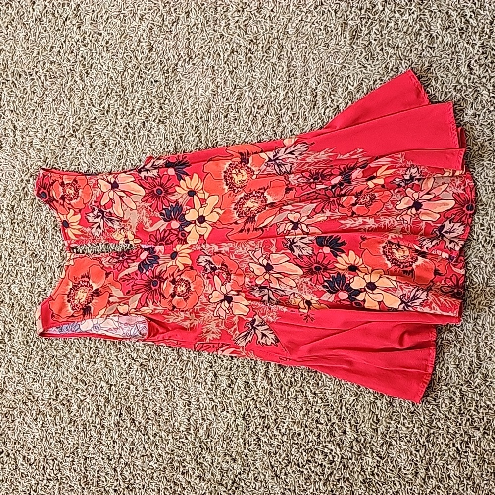 Free People Backyard Party Tunic Dress Small - Picture 6 of 8